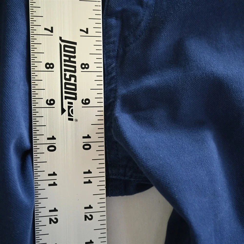 Banana Republic 34x32 Traveler Slim 5 Pocket Royal Blue Stretch Denim Mens Jeans